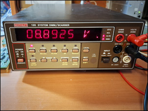 Keithley 199 System Scanner v akci